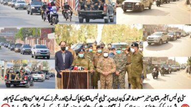 Photo of شہریوں کا کورونا سے بچاؤ کےلئے پاک فوج اور پولیس میدان عمل میں