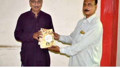 Photo of رضی کی20ویں کتاب’’” مشاہیرادب سے مکالمے‘‘منظر عام پر آگئی