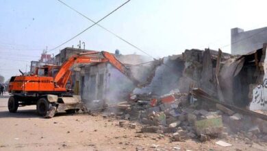 Photo of شیرشاہ روڈ، نادرا آباد پھاٹک، چونگی نمبر14 اور قاسم بیلہ میں تجاوزات کے خلاف گرینڈ آپریشن