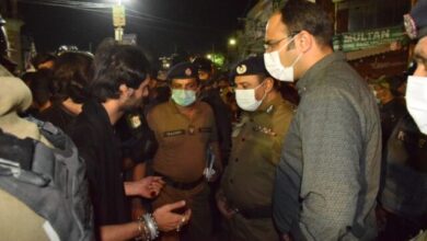 Photo of ڈپٹی کمشنر اور سی پی او منیر مسعود کا ماتمی جلوس کامعائنہ