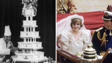 Photo of لیڈی ڈیانا اور چارلس کی شادی میں کٹنے والے کیک کاایک ٹکڑا 40 سال بعد نیلام