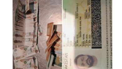 Photo of ائرپورٹس سیکورٹی فورس کی ملتان ائر پورٹ پر کاروائی، چھپائی گئی لاکھوں  روپے کی کرنسی برآمد