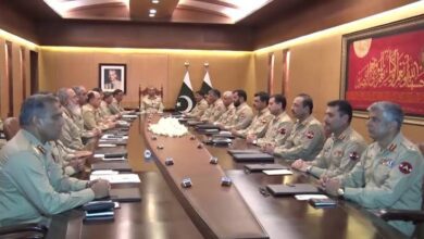 Photo of کور کمانڈرز کانفرنس: شدت پسندی اور دہشتگردی مٹانے کیلئے زیرو ٹالرینس پالیسی