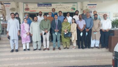 Photo of یونیورسٹی آف ہیلتھ سائنسز کے تعاون سے ڈاکٹروں کو ماسٹر ٹرینر بنانے کے لیے 4 روزہ تربیتی ورکشاپ کا انعقاد
