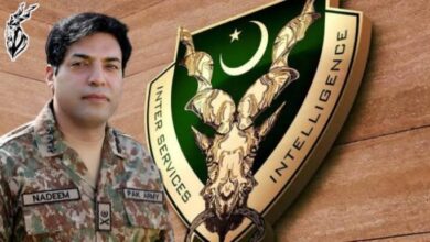 Photo of لیفٹیننٹ جنرل ندیم احمد انجم ڈی جی آئی ایس آئی، فیض حمید کور کمانڈر پشاور تعینات