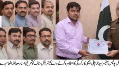 Photo of تندہی اور ایمانداری سے فرائض کی ادائیگی عبادت سے کم نہیں :سید خرم علی