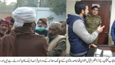Photo of ایڈیشنل انسپکٹر جنرل پولیس جنوبی پنجاب کا تھانوں کادورہ