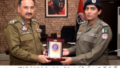 Photo of اے ایس پی ماہم خان کے اعزاز میں الوادعی تقریب