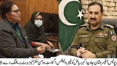 Photo of ملتان کے تمام تھانوں کو وویمن سنٹر سے آئی ٹی سسٹم کے ذریعے منسلک کرنے کافیصلہ