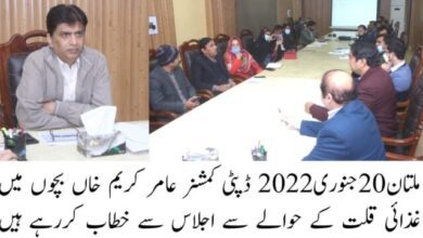 Photo of بچوں کی غذائی قلت کے خاتمے کیلئے عملی اقدامات کرنے کا حکم