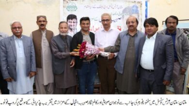 Photo of سچ کی ترویج کے بغیر معاشرے کوخوبصورت نہیں بنایا جاسکتا، ڈاکٹر واجد برقی