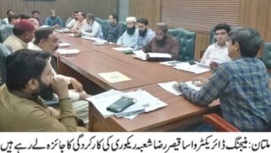 Photo of واسا مالی بحران، شعبہ ریکوری کو فعال کردیاگیا