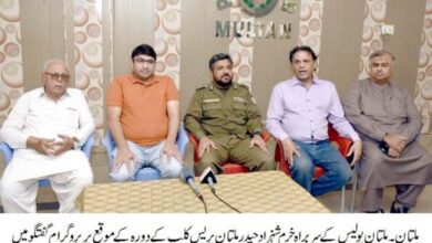 Photo of شہر سے بدمعاشی اور قبضہ گروپ کا خاتمہ اولین ترجیح ہے:خرم شہزاد