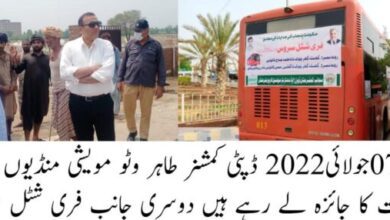 Photo of مویشی منڈیوں کو شدید بارش کے بعد فوری بحال کردیا گیا