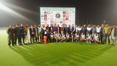 Photo of پہلا آل پاکستان کمشنر گولڈ کپ ہاکی ٹورنامنٹ کی فائنل لائن اپ مکمل