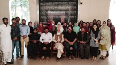 Photo of پریکٹس فارمیسی کے نئے طلباء کے اعزاز میں تقریب