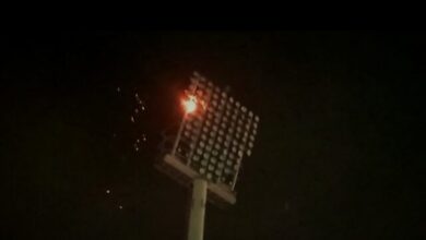 Photo of ایشیاء کپ : اختتامی لمحات میں لائٹ ٹاور میں آتشزدگی
