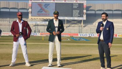 Photo of پاکستان بمقابلہ ویسٹ انڈیز ٹیسٹ سیریز: دوسرے میچ میں ویسٹ انڈیز کا ٹاس جیت کر پہلے بیٹنگ کا فیصلہ