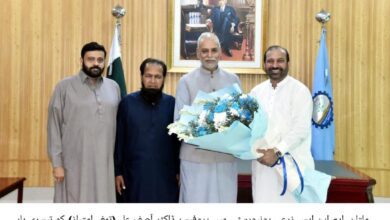 Photo of تارا گروپ کی وائس چانسلر زرعی یونیورسٹی ڈاکٹر آصف کو مبارک باد