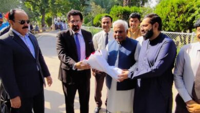 Photo of ایمرسن یونیورسٹی کے وائس چانسلر نے چارج سنبھال لیا