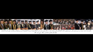 Photo of نواز شریف زرعی یونیورسٹی : چوتھے کانووکیشن میں 68 میڈلز اور پی ایچ ڈی کے 25 سکالرز کو ڈگری تفویض