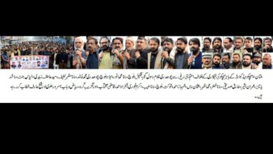 Photo of آل پاکستان واپڈا ہائیڈرو الیکٹرک ورکرز یونین کا بڑا احتجاج