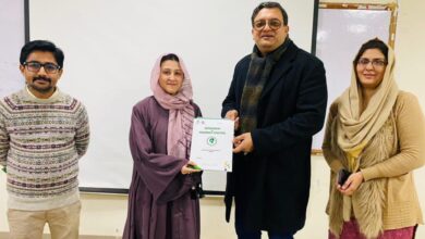 Photo of جامعہ زکریا ملتان : شعبہء فارمیسی پریکٹس میں ایم فل فارمیسی پریکٹس کے نئے داخلہ لینے والے طلباء کے لیے اورینٹیشن تقریب