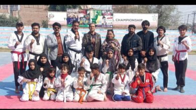 Photo of سپورٹس ڈیپارٹمنٹ ملتان کے زیر اہتمام ملتان کے مختلف تیکوانڈو کلب کے بچوں کے درمیان مقابلہ