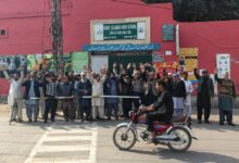 Photo of گورنمنٹ اسلامیہ ہائی سکول دولت گیٹ، ملتان میں احتجاج