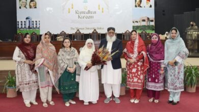 Photo of ویمن یونیورسٹی میں استقبال رمضان کی تقریب : روحانی تجدید، رحمت اور الٰہی نعمتوں کا مہینہ